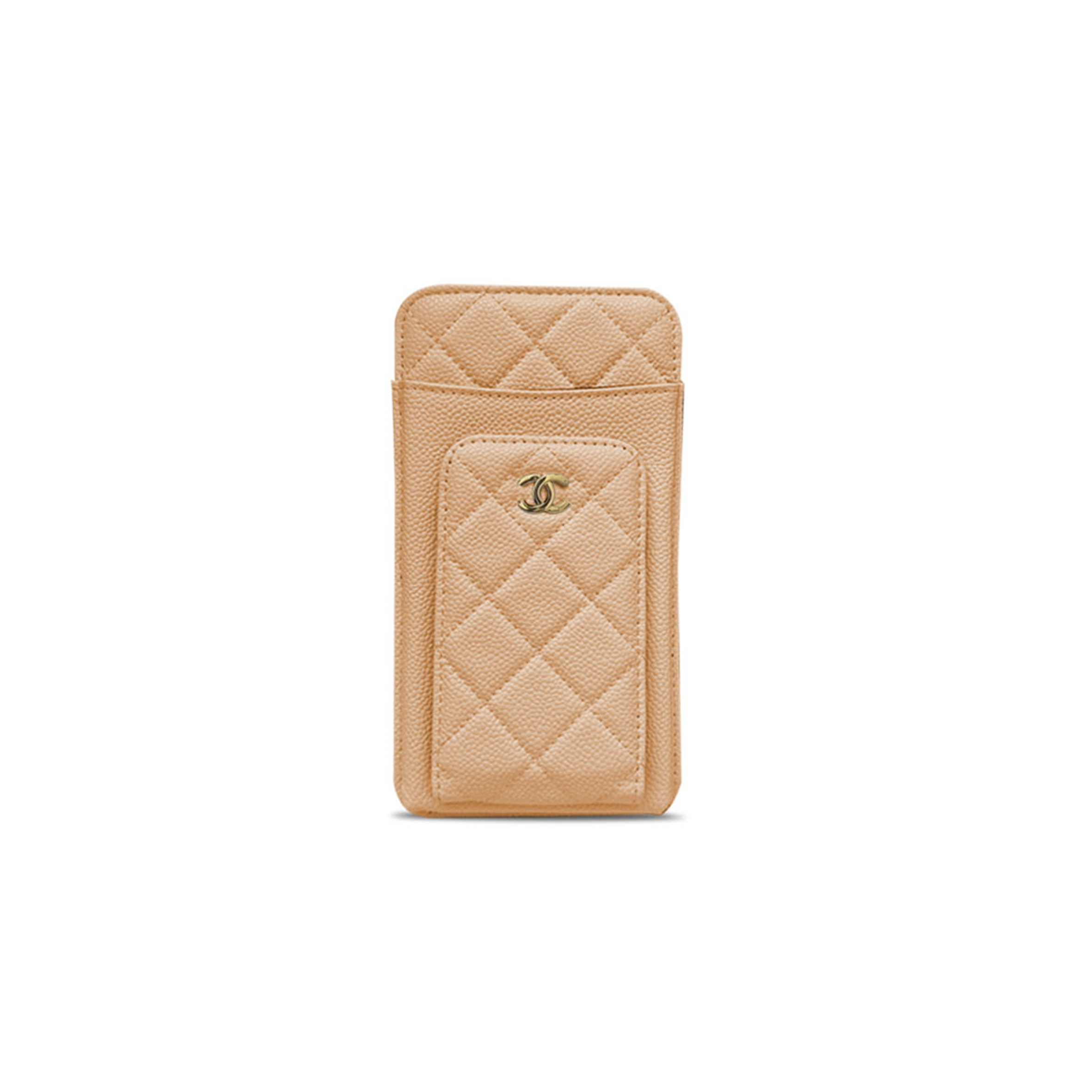 Ch*el caviar quilted cc phone holder (18*10*3cm)